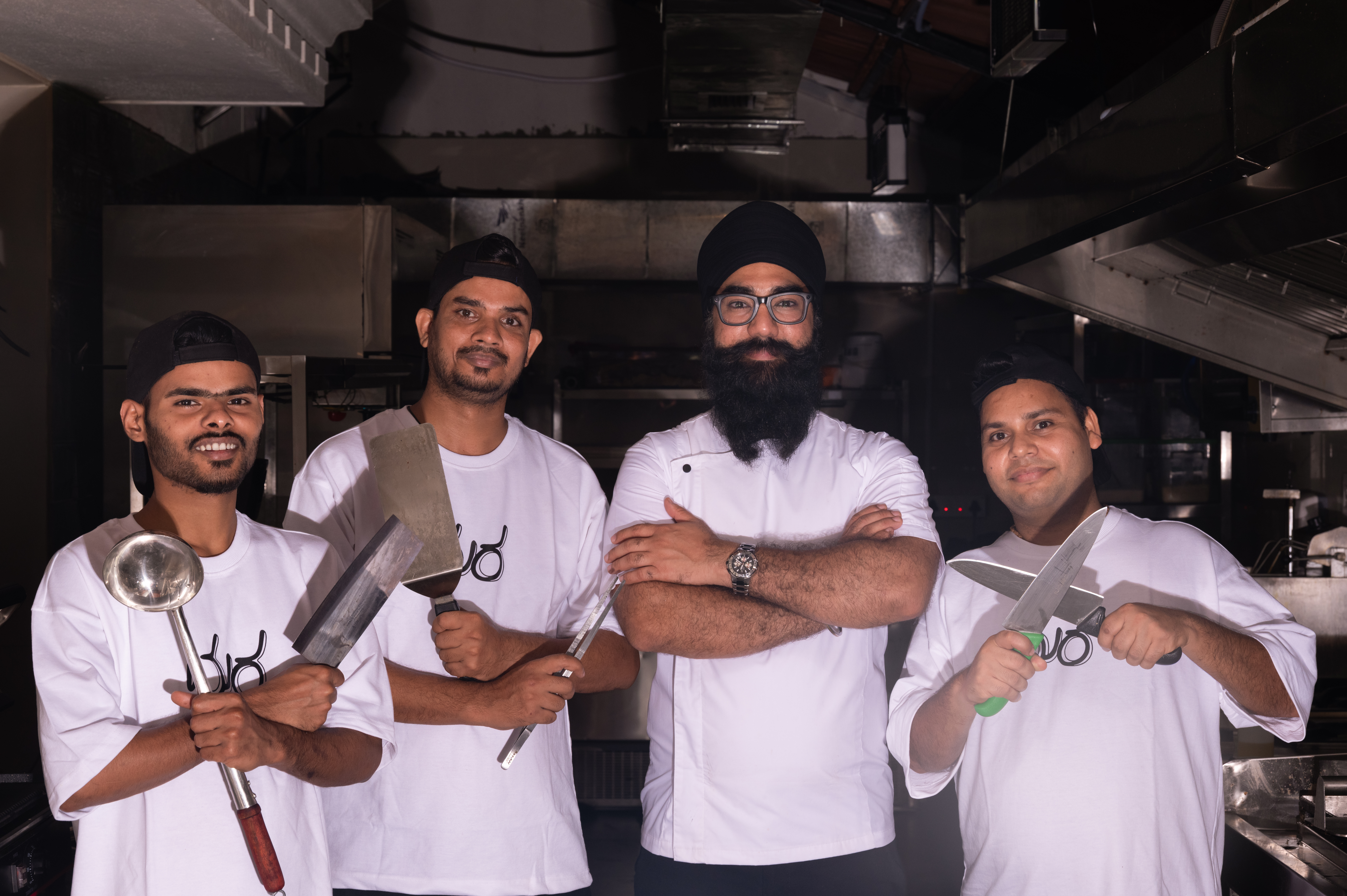 Chef Gurbaj with team
